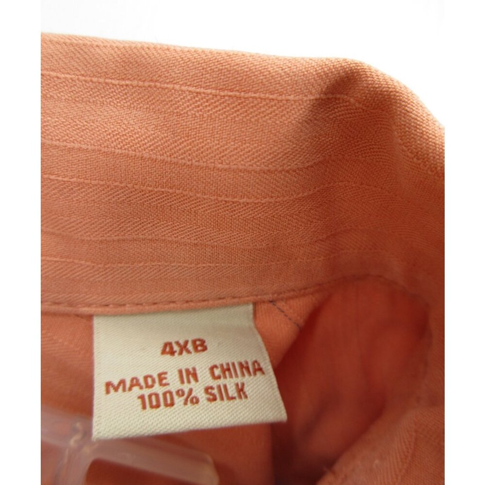 Tommy Bahama Shirt 3XB Big Silk Hawaiian Camp Button Up Resortwear * - Picture 12 of 13